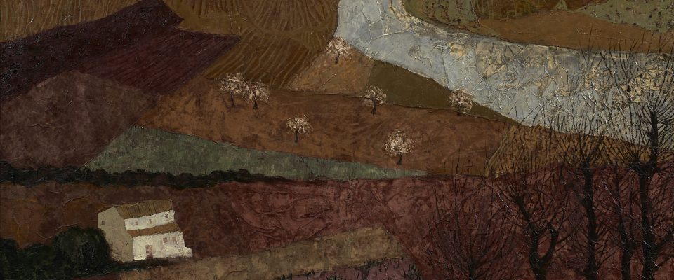 José Hernández Quero (Granada, 1930) Tierras del Sur de España (Segundo premio “Mariano de la Paz” de 1970, sección óleos) Óleo sobre lienzo, 109x129 cm.